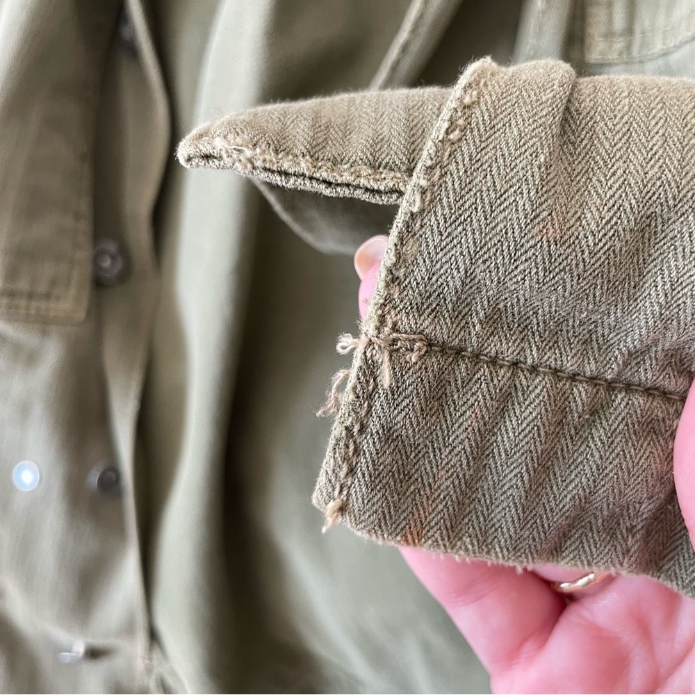 Free People Military Inspired Jacket/Shirt - Picture 8 of 12
